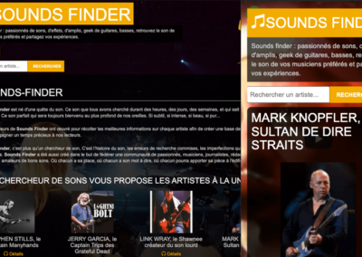 LE WEBZINE : SOUNDS-FINDER